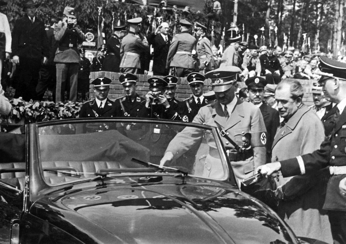 Hitler and the Volkswagen 'people's car'