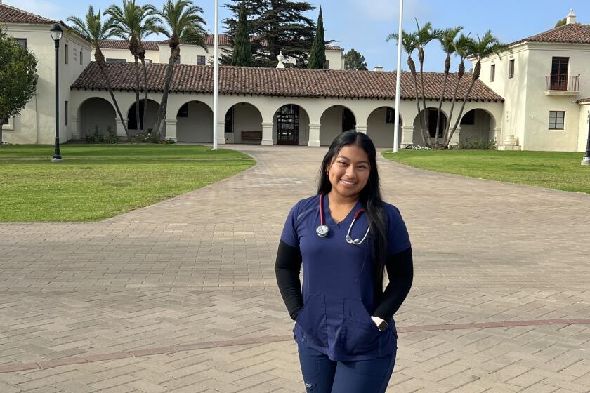 Casey Martinez will start her nursing career working in the telemetry unit at Sharp Grossmont