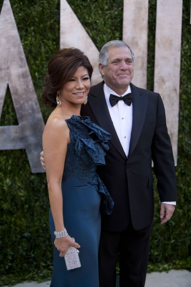 "Big Brother" host Julie Chen and her husband, CBS Chief Executive Les Moonves.