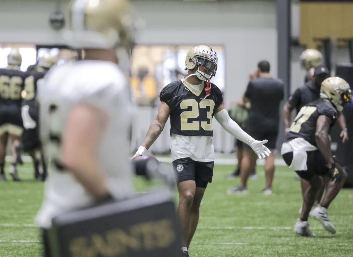 Saints, Lattimore, working through uncertainty at cornerback - The