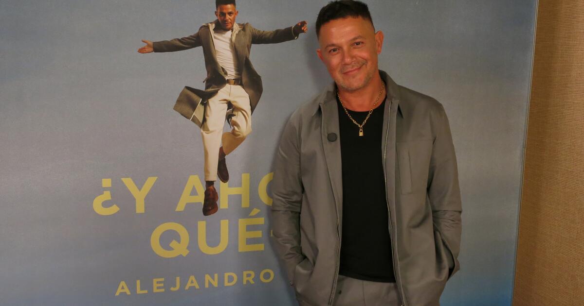 Alejandro Sanz asegura que su nuevo álbum proviene del corazón
