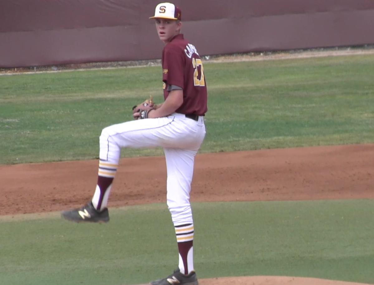 Simi Valley pitcher Justin Campbell