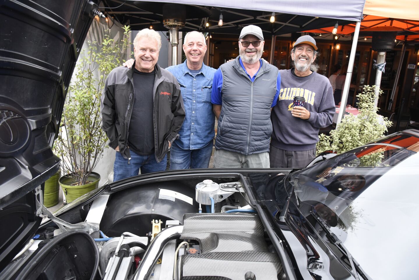 Cal Patronaggio and his classic Shelby, Klaus Reichardt, Lawrence Sher, Gary Samad