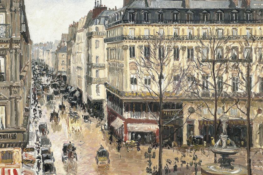Rue Saint-Honoré in the Afternoon. Effect of Rain, 1897. Found in the collection of the Thyssen-Bornemisza Collections. (Photo by Fine Art Images/Heritage Images/Getty Images)