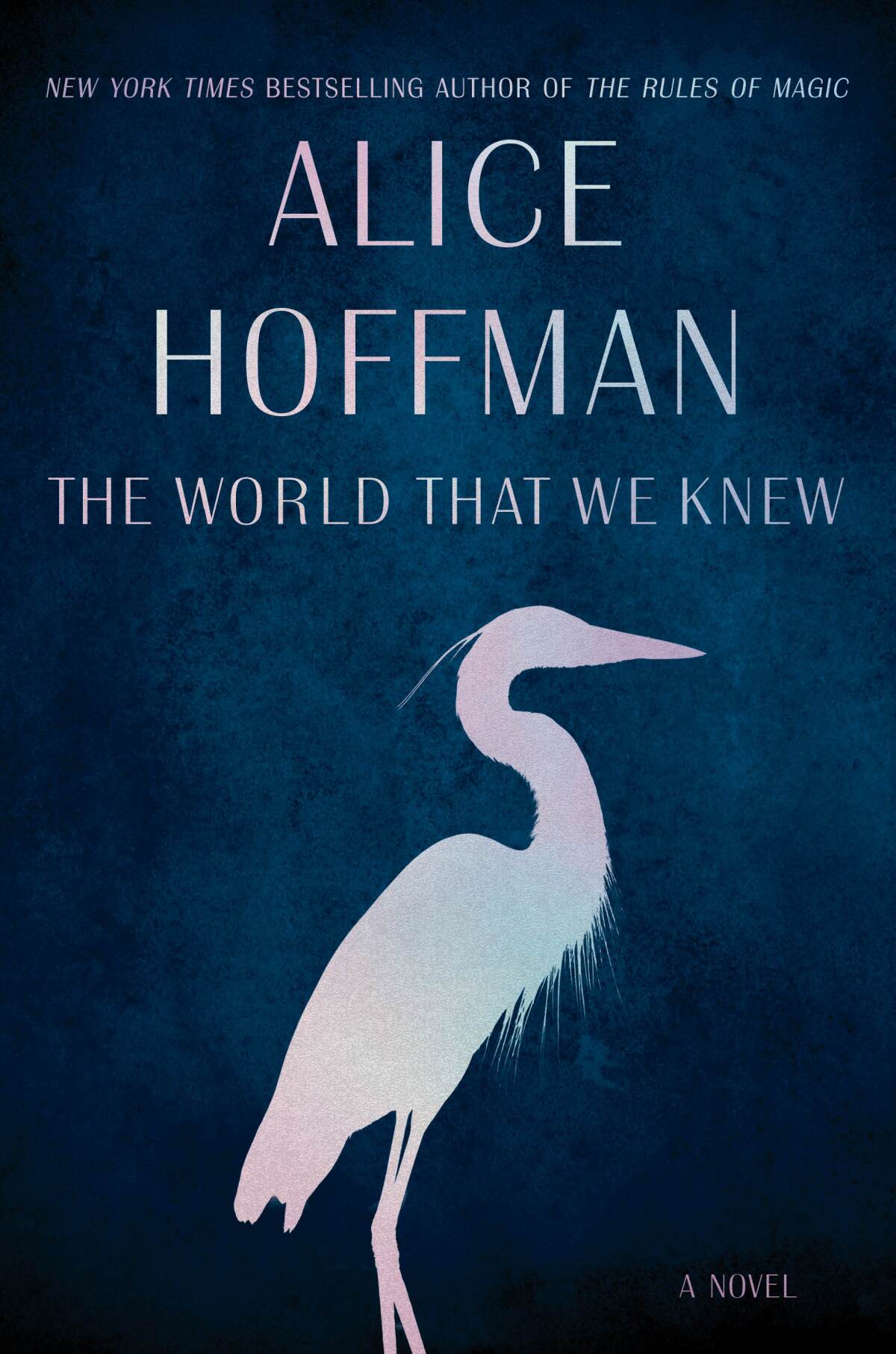 The cover of "The World That We Knew" by Alice Hoffman
