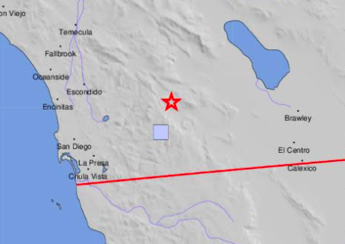 san diego earthquake faults