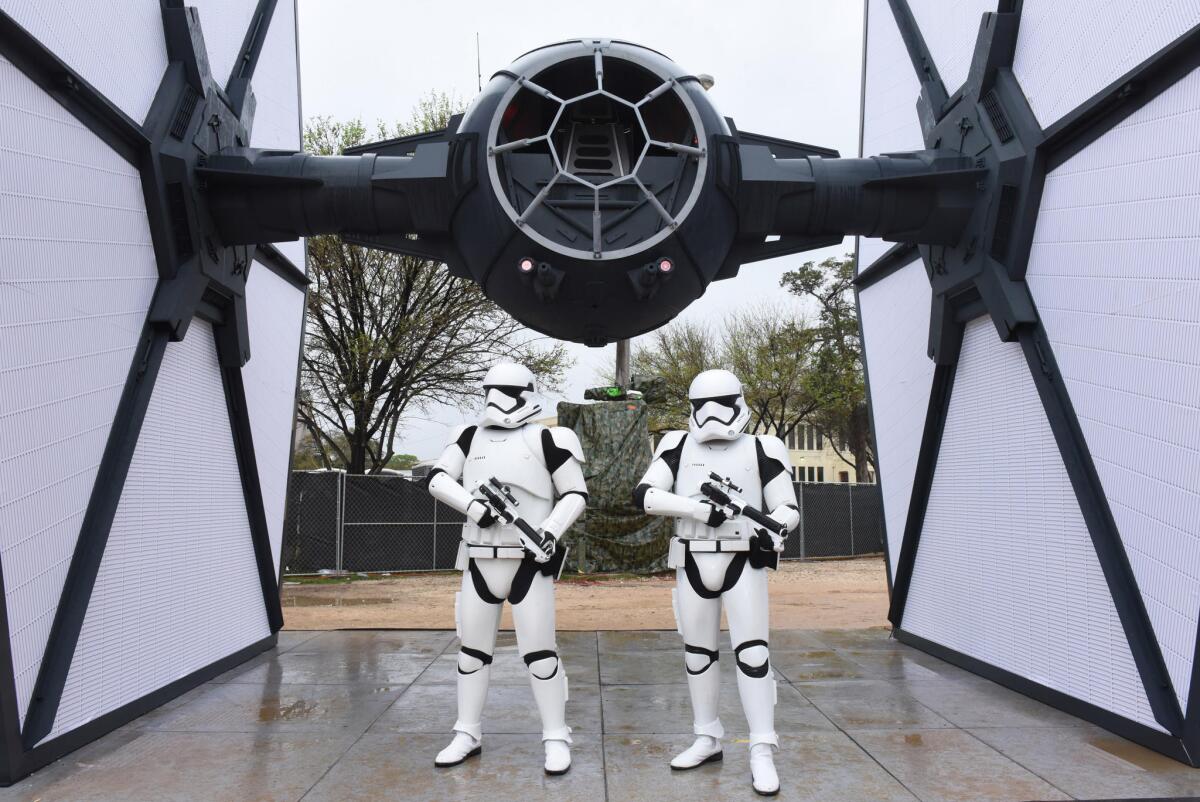 The First Order, from "Star Wars: The Force Awakens," has landed at SXSW.