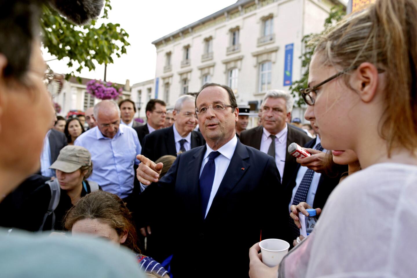 Train derails in France