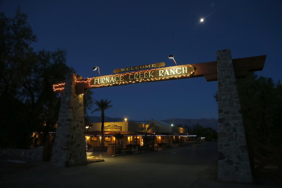 The Ranch at Furnace Creek gets a new building that will house a saloon, dining room and gift shop.