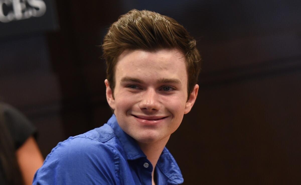 Chris Colfer is one of the original cast members of "Glee."