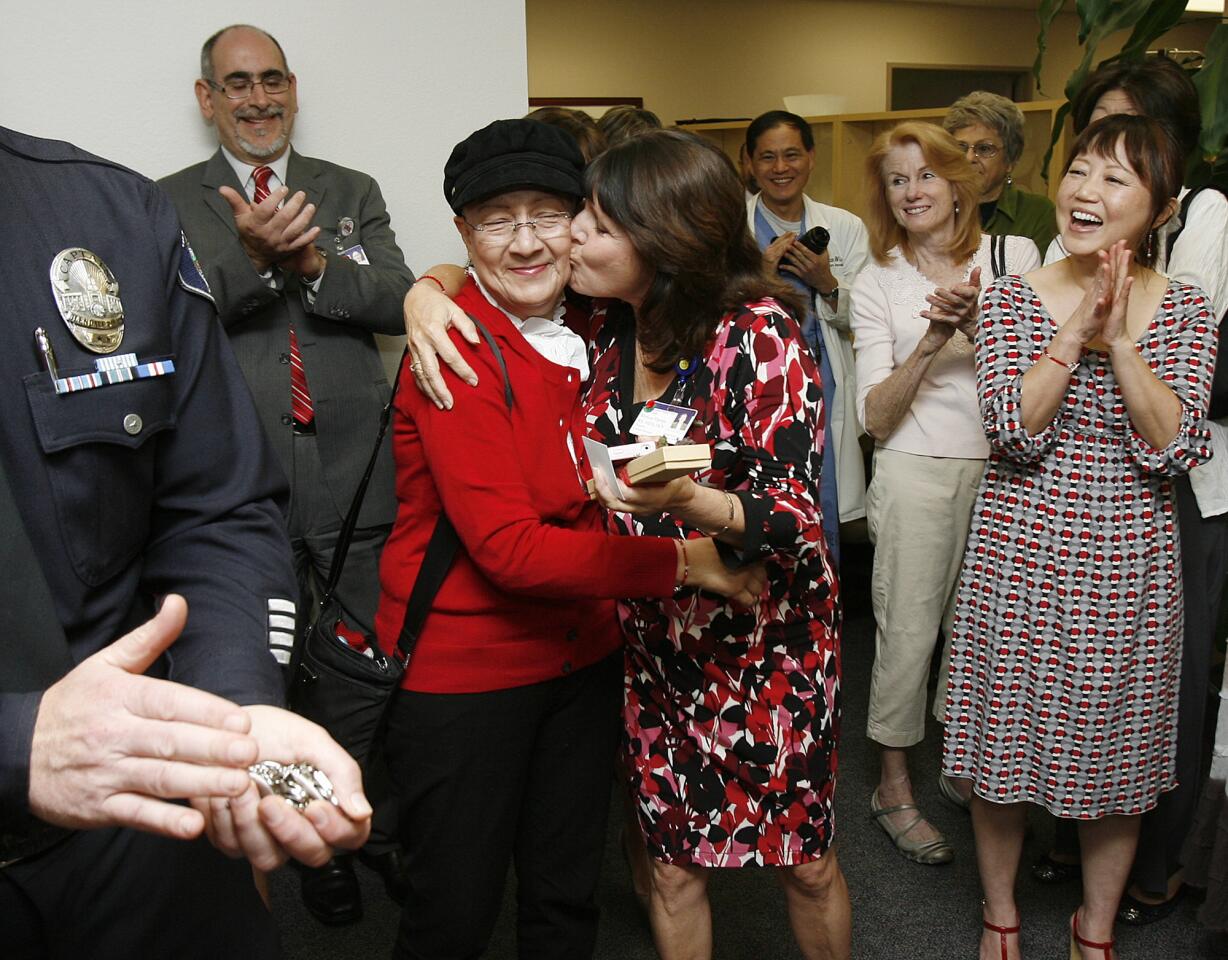 Photo Gallery: 2013 Rose Court visits Glendale Adventist Medical Center