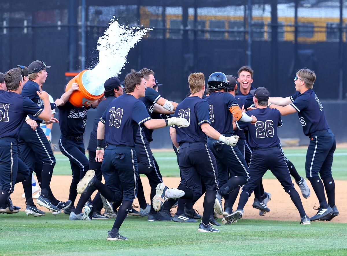 Huntington Beach is hoping for another celebration like last week's eight-inning win over Santa Margarita.