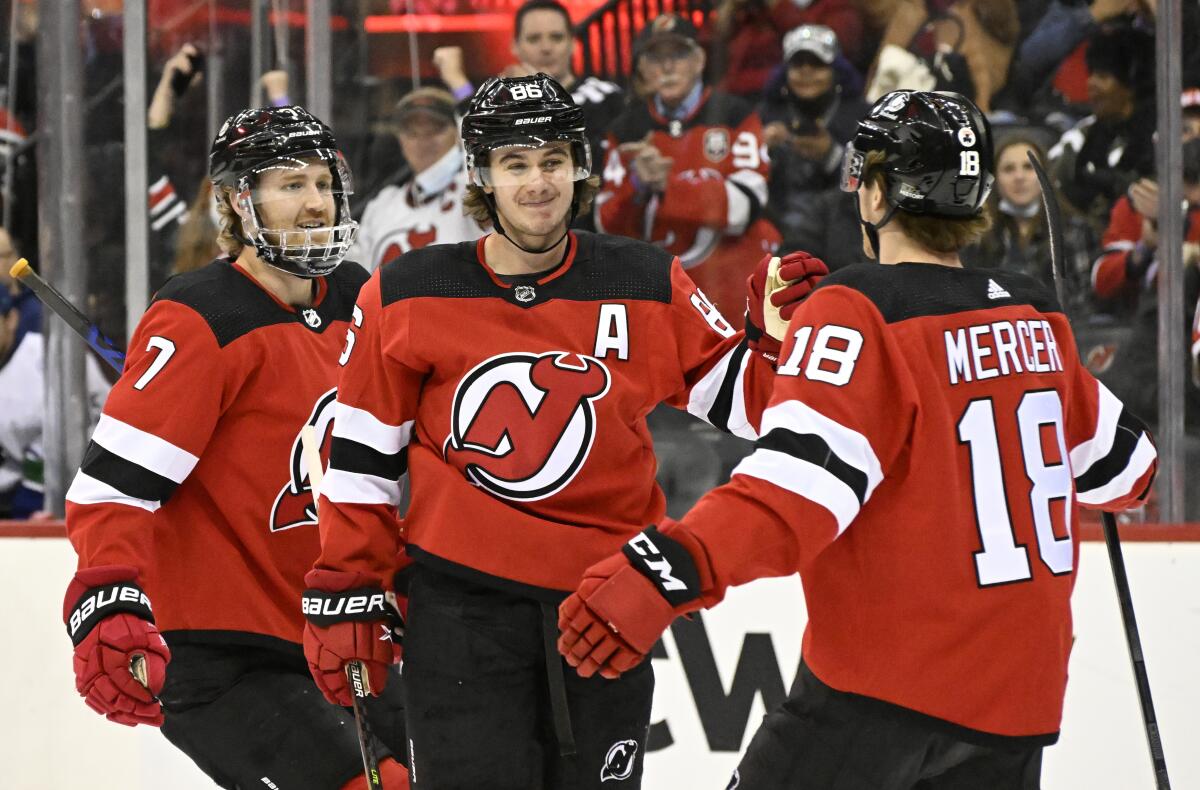 The Emergence of Dawson Mercer as a New Jersey Devil - All About
