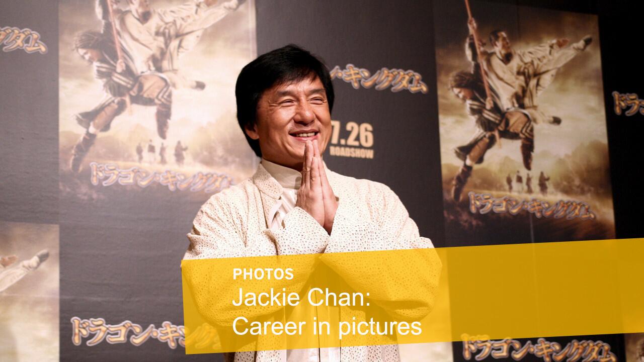 From Hong Kong to Hollywood, Jackie Chan has fought his way into the hearts of moviegoers with innovative stunt choreography and his seamless fusion of action and comedy. Take a look at the steps it took to get there. By Andrea Wang / Los Angeles Times