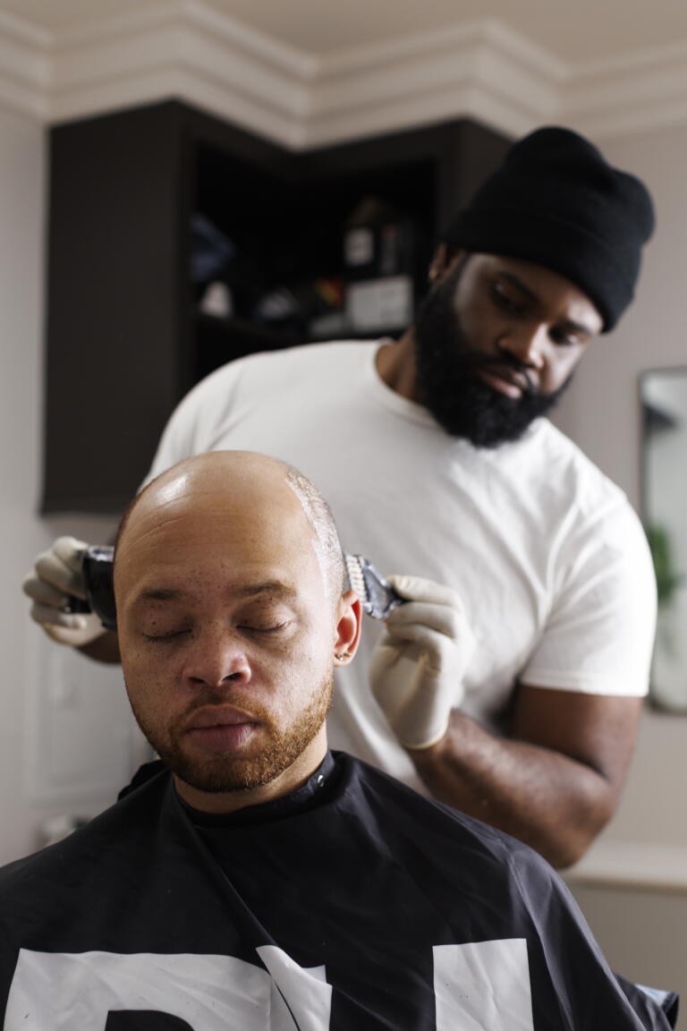 Jamal Rhodes Men are getting real about the emotional toll of losing their hair ...