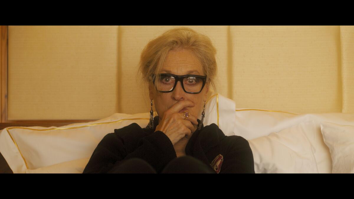 Meryl Streep in a scene from "Let Them All Talk."