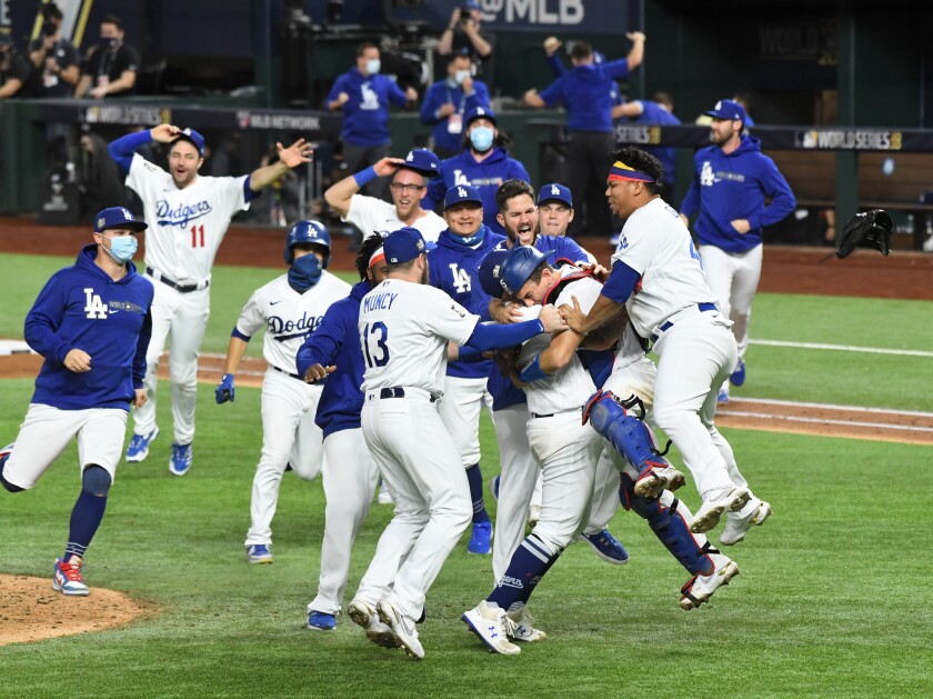 Editorial A win for the Dodgers is another tonic for L.A. Los
