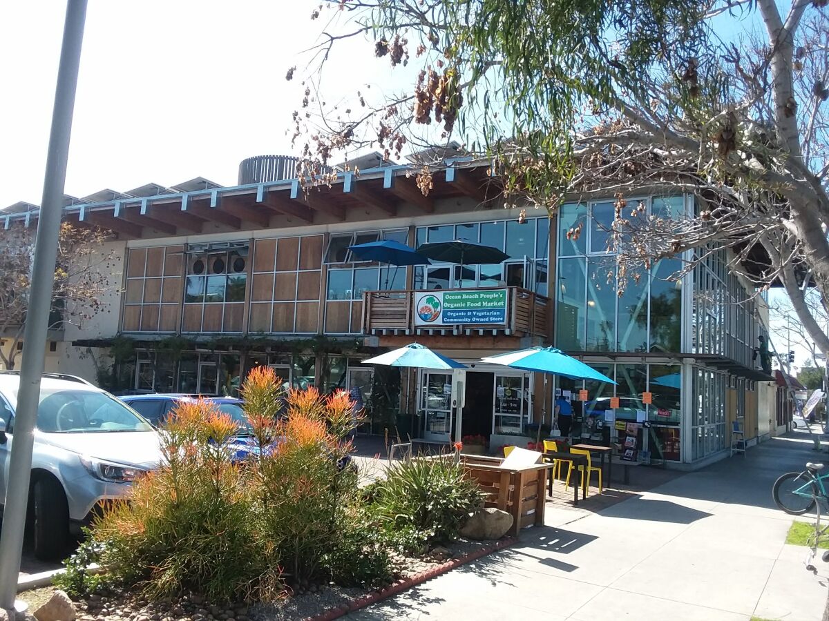 Ocean Beach People’s Organic Food Market's "new" building on Voltaire Street actually is about 20 years old.