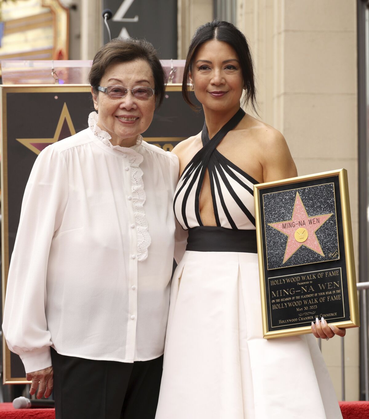 Ming-Na Wen gets her star on the Hollywood Walk of Fame - Los ...