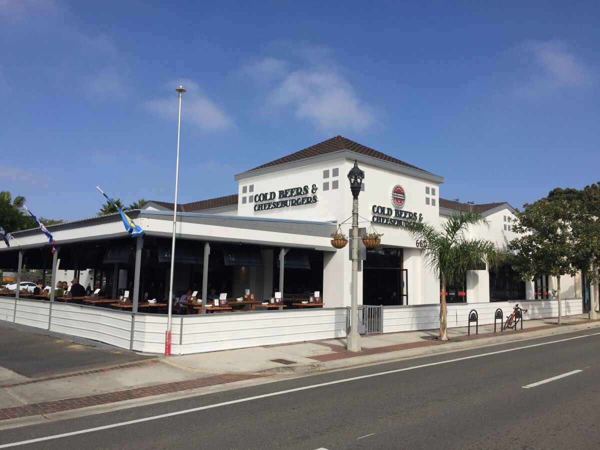 Cold Beers & Cheeseburgers sports pub restaurant opened Oct. 29 in Carlsbad Village.