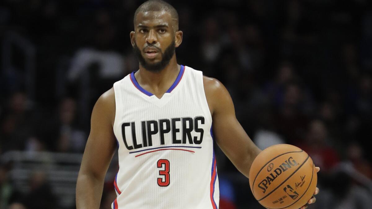 Clippers point guard Chris Paul will be listed as day to day with his latest injury, the team said.