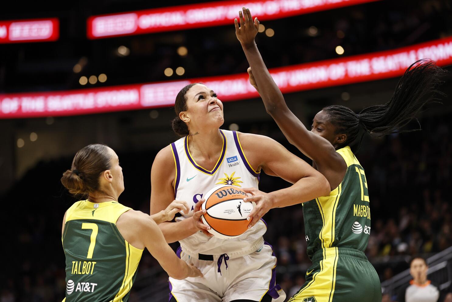 Los Angeles Sparks sign seven-figure UCLA Health jersey