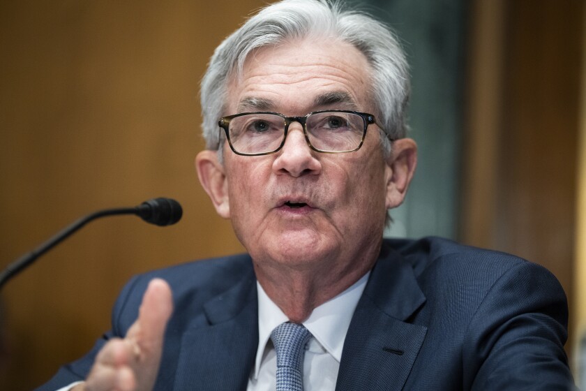 Federal Reserve Chairman Jerome Powell