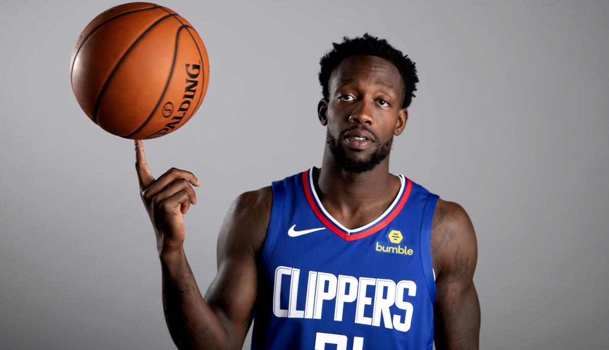 Clippers point guard Patrick Beverley only played in 11 games last season.