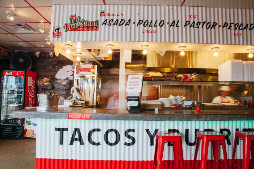 The Taco Stand location in La Jolla is a big favorite among users of the TripAdvisor travel site.