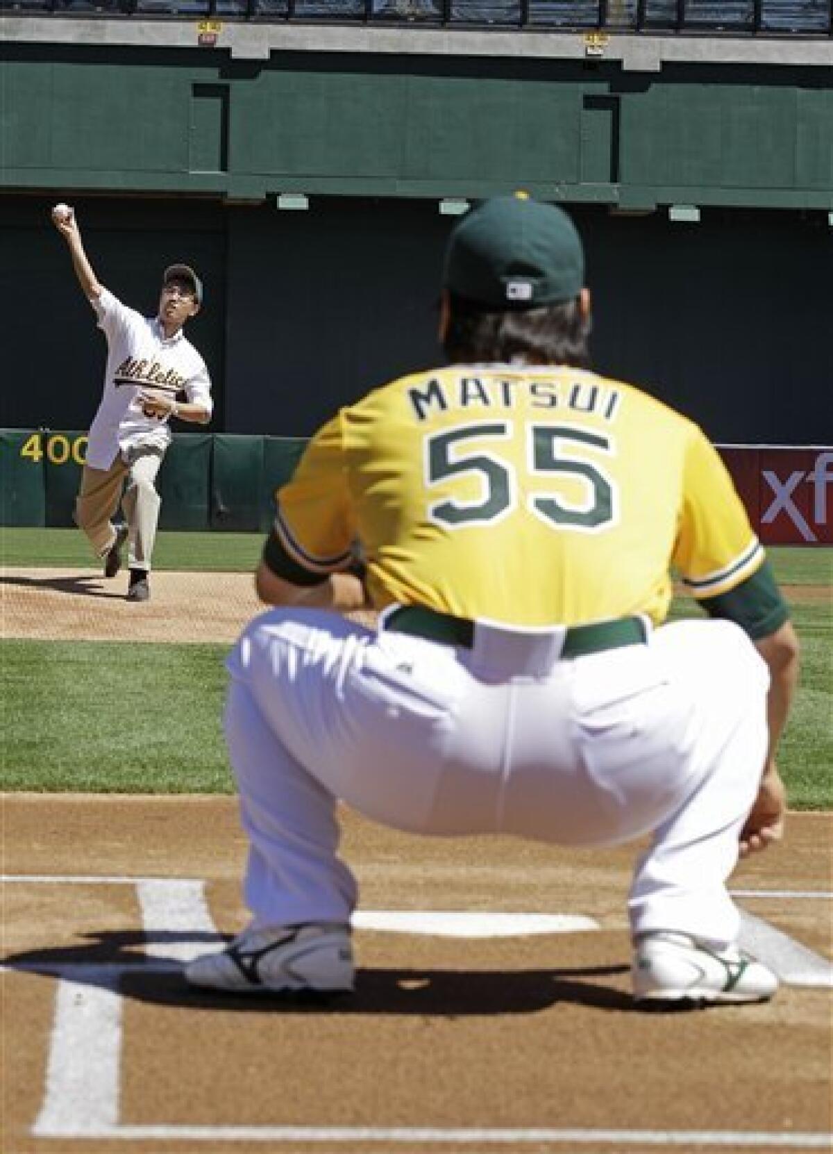 Hideki Matsui retires from baseball, Athletics