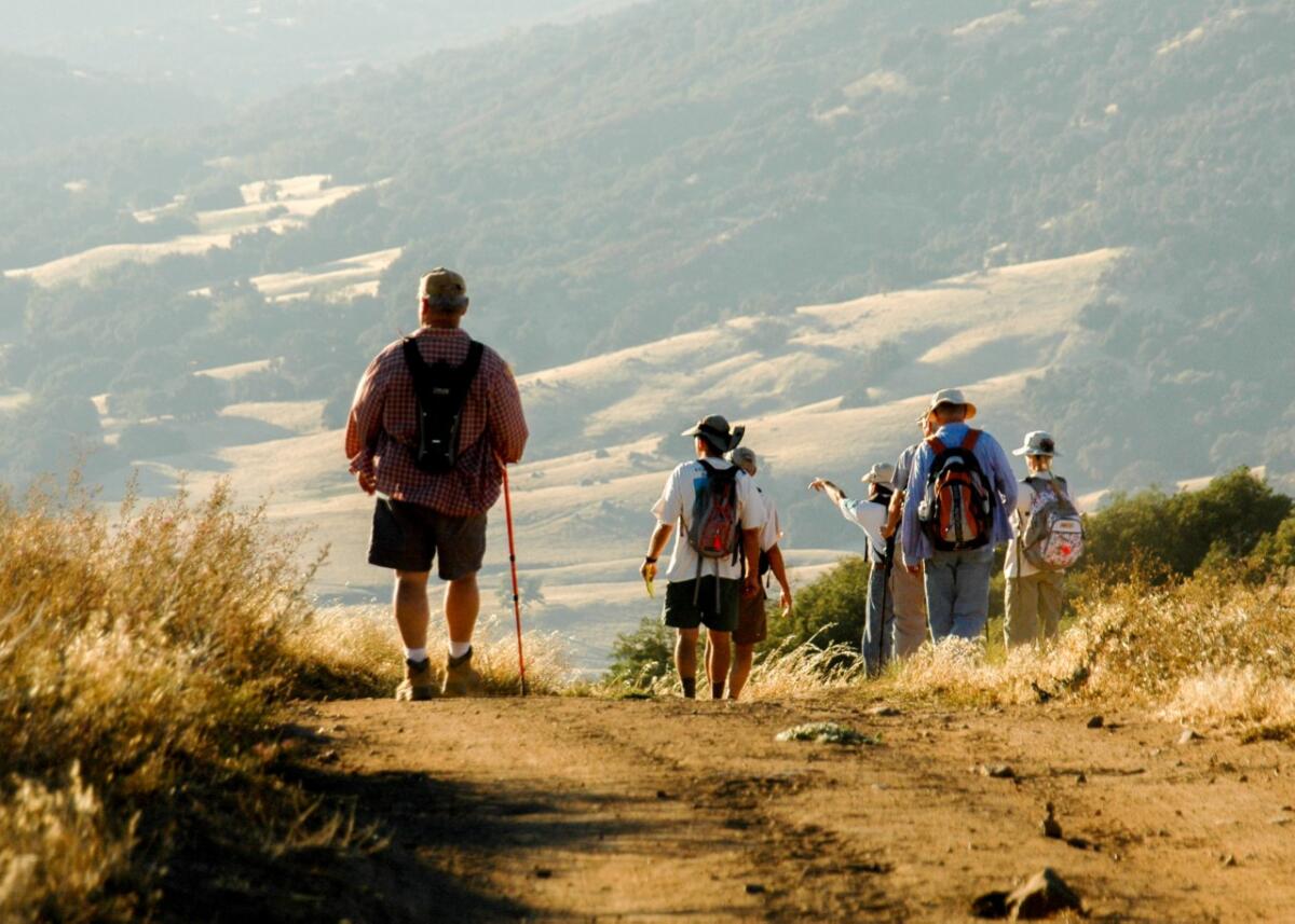 The six hikes begin on Oct. 12, and end on April 18, 2020.
