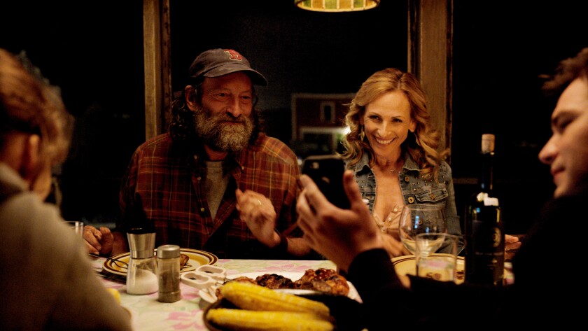 Emilia Jones, Troy Kotsur, Marlee Matlin and Daniel Durant in “CODA”