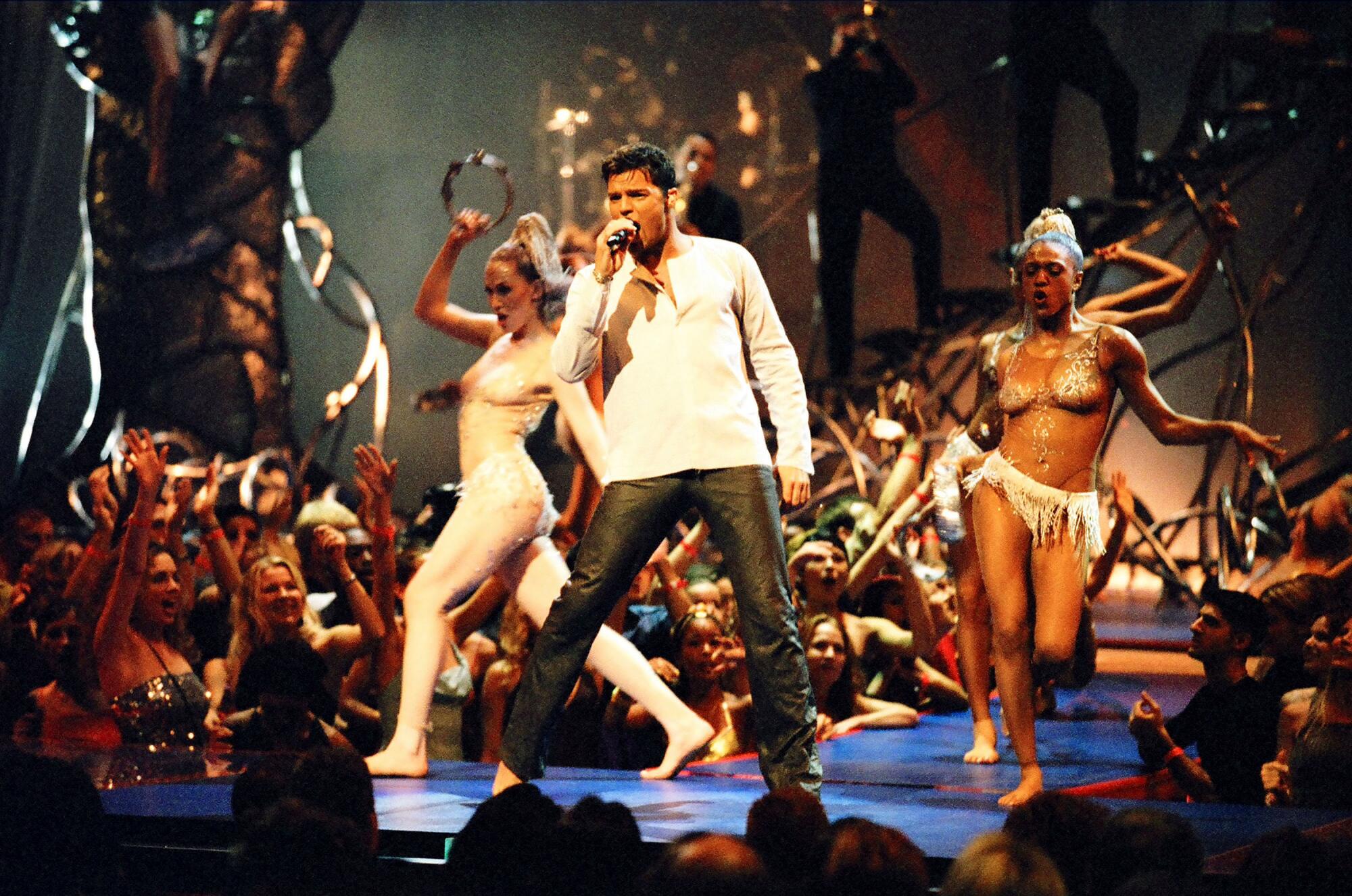 Ricky Martin during 1999 MTV Video Music Awards
