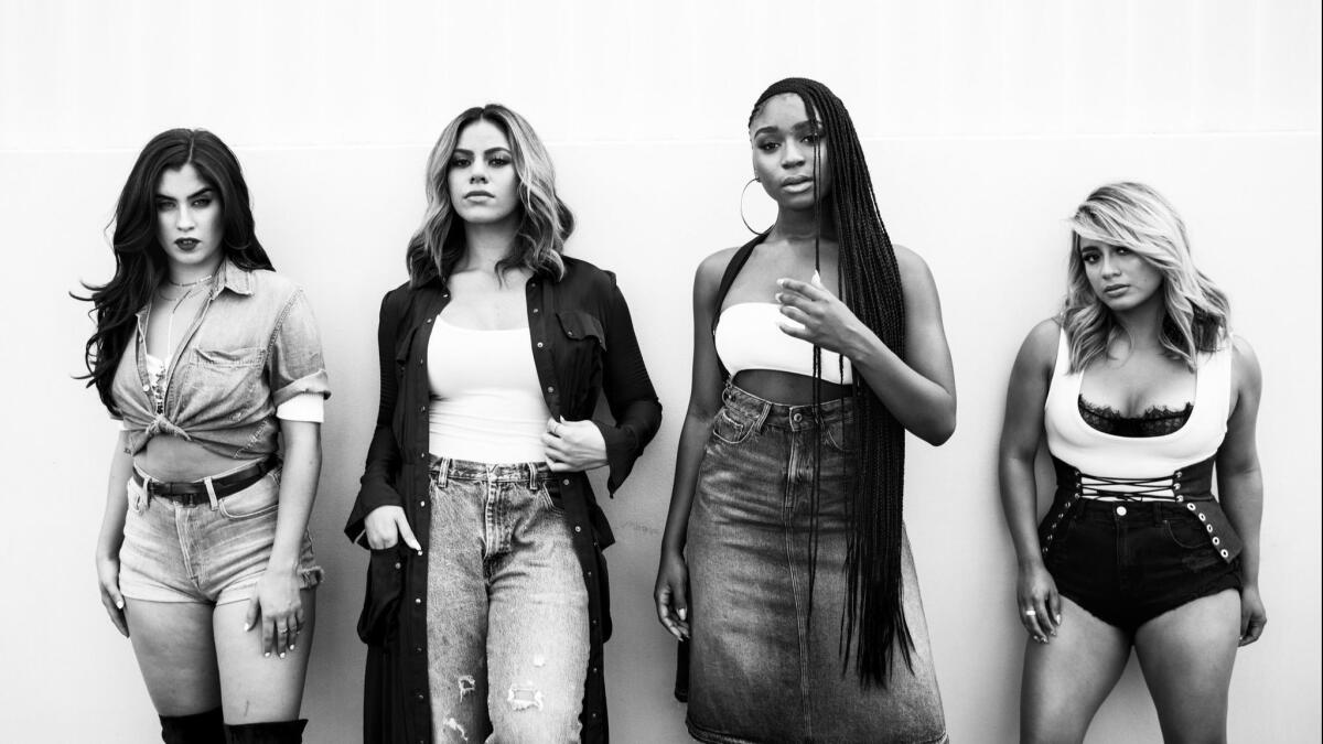 The members of Fifth Harmony — Lauren Jauregui, left, Dinah Jane Hansen, Normani Kordei and Ally Brooke Hernandez — are parting ways to focus on solo projects.