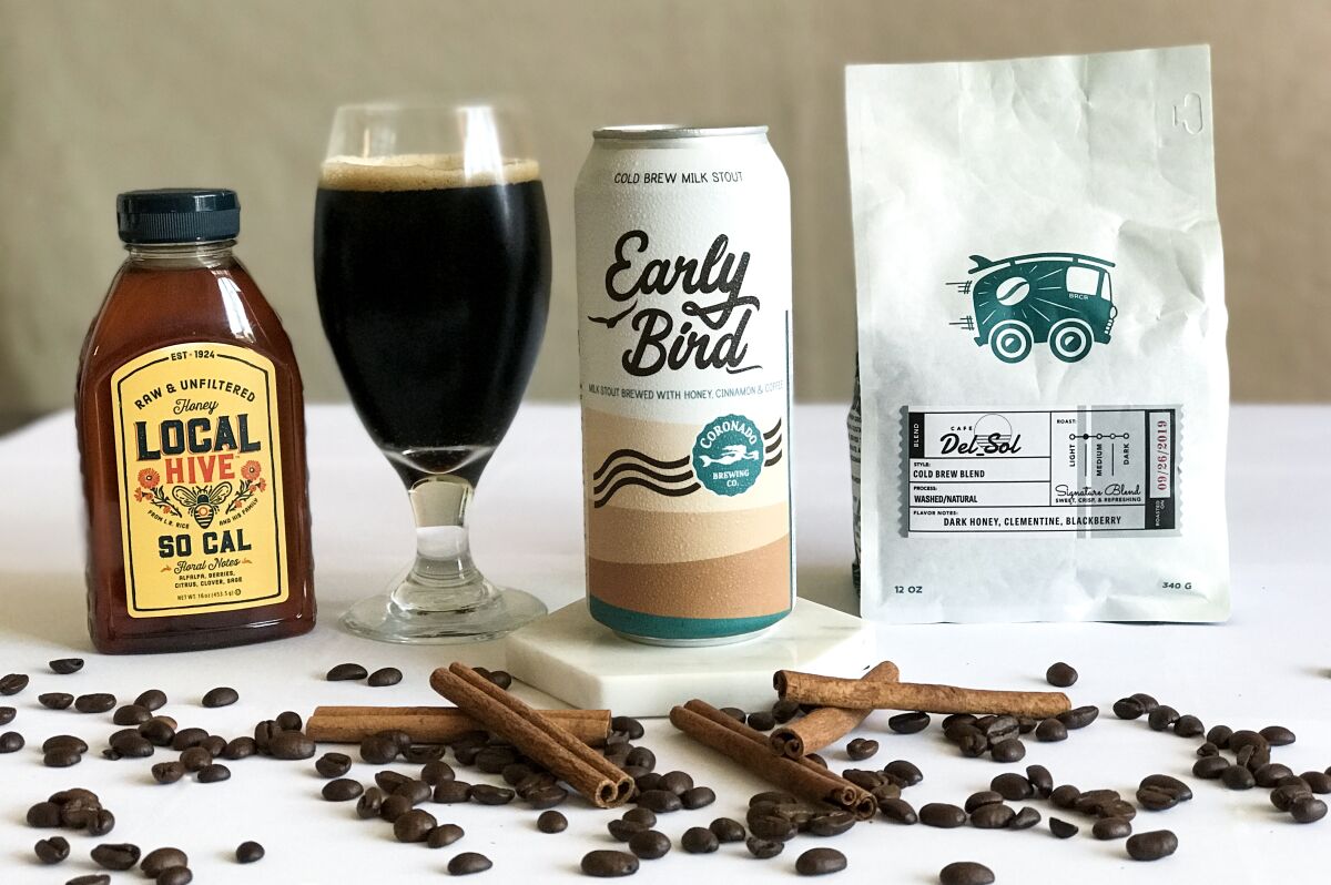 Coronado Brewing Company pairs with Bird Rock Coffee Roasters to make Early Bird Cold Brew.