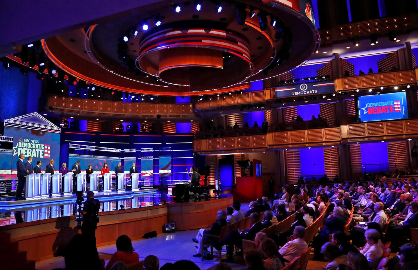 Night 1 of Democrats' first presidential primary debate for the 2020 election.