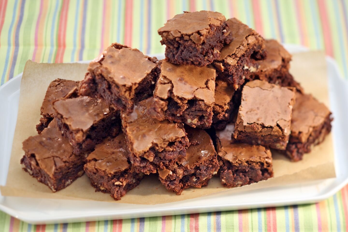 Though famous for its sourdough, the bakery also makes great, fudge-like brownies. Recipe: Boudin Bakery's brownies
