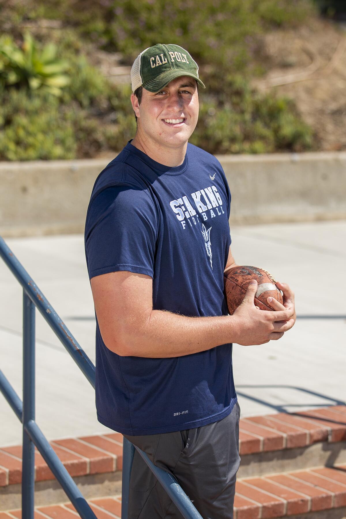 Corona del Mar offensive lineman Jake Trachtman has committed to the Cal Poly, San Luis Obispo football program.