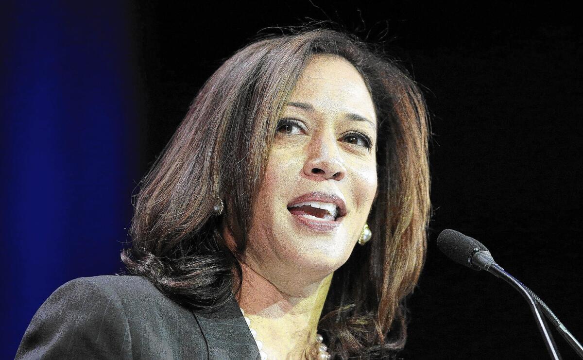 An email from the office of Atty. Gen. Kamala D. Harris, above, to PUC Executive Director Paul Clanon ordered him to preserve potential evidence related to a fatal natural gas explosion in San Bruno, Calif., according to a Sacramento Bee report.