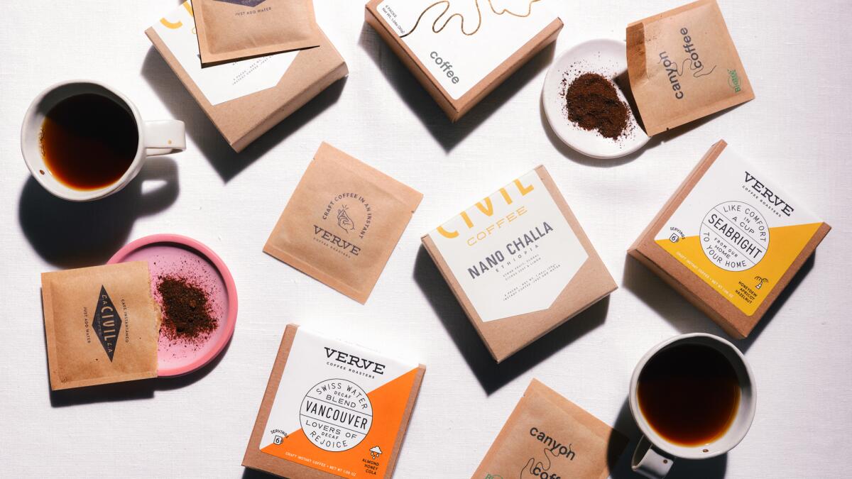 The best craft instant coffee from Los Angeles roasters - Los Angeles Times