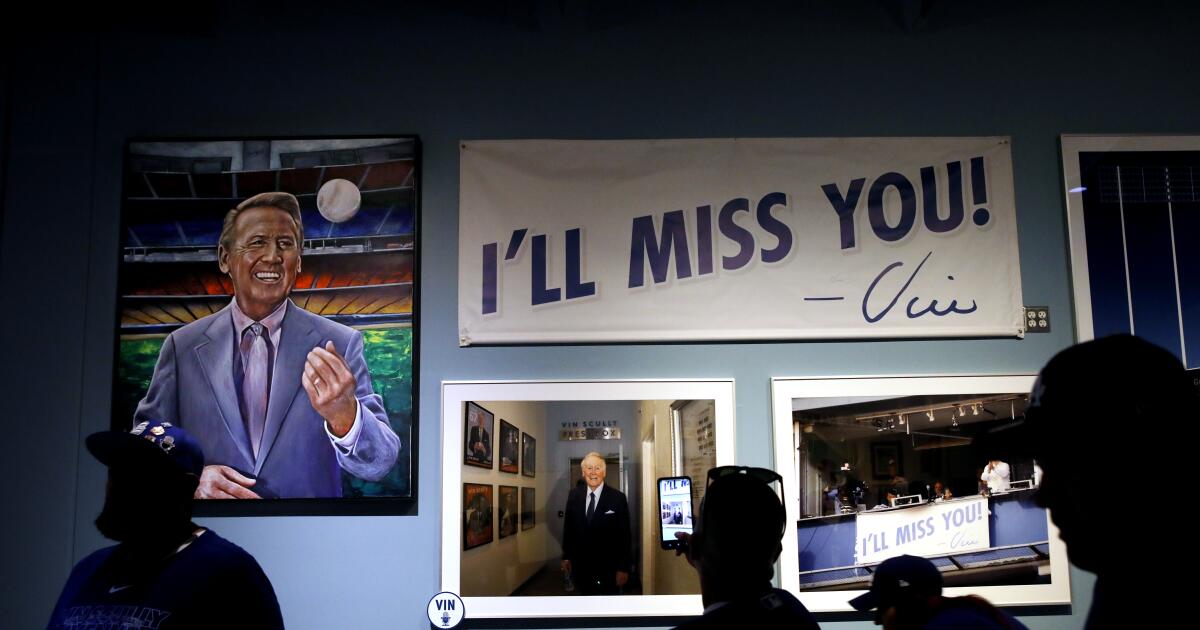 Vin Scully ceremony Friday night at Dodger Stadium - True Blue LA