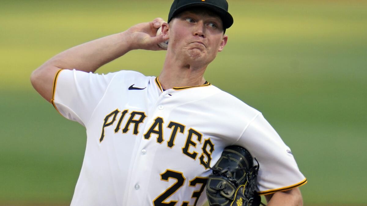 Pirates beat Marlins 6-3, 1 win from 1st sweep of season