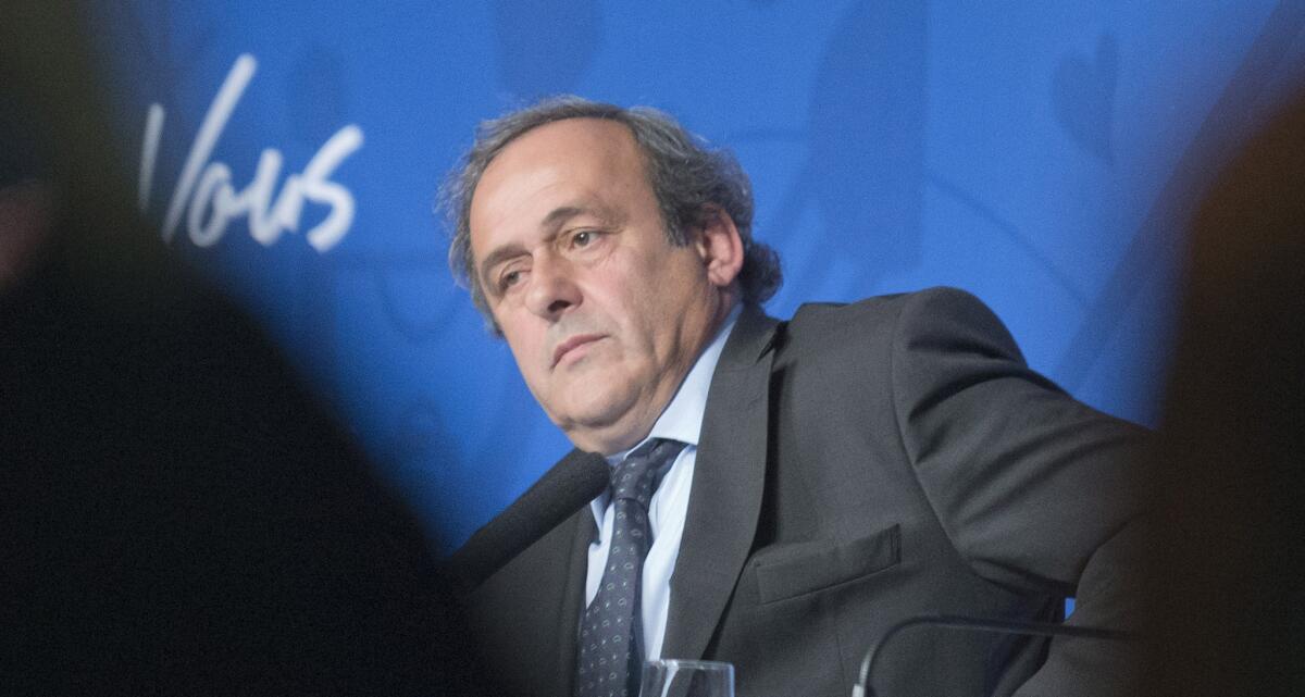 Michel Platini, actual presidente de la UEFA.
