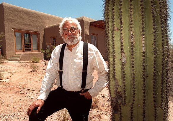 Robert Colescott at his home in Tucson, Ariz.