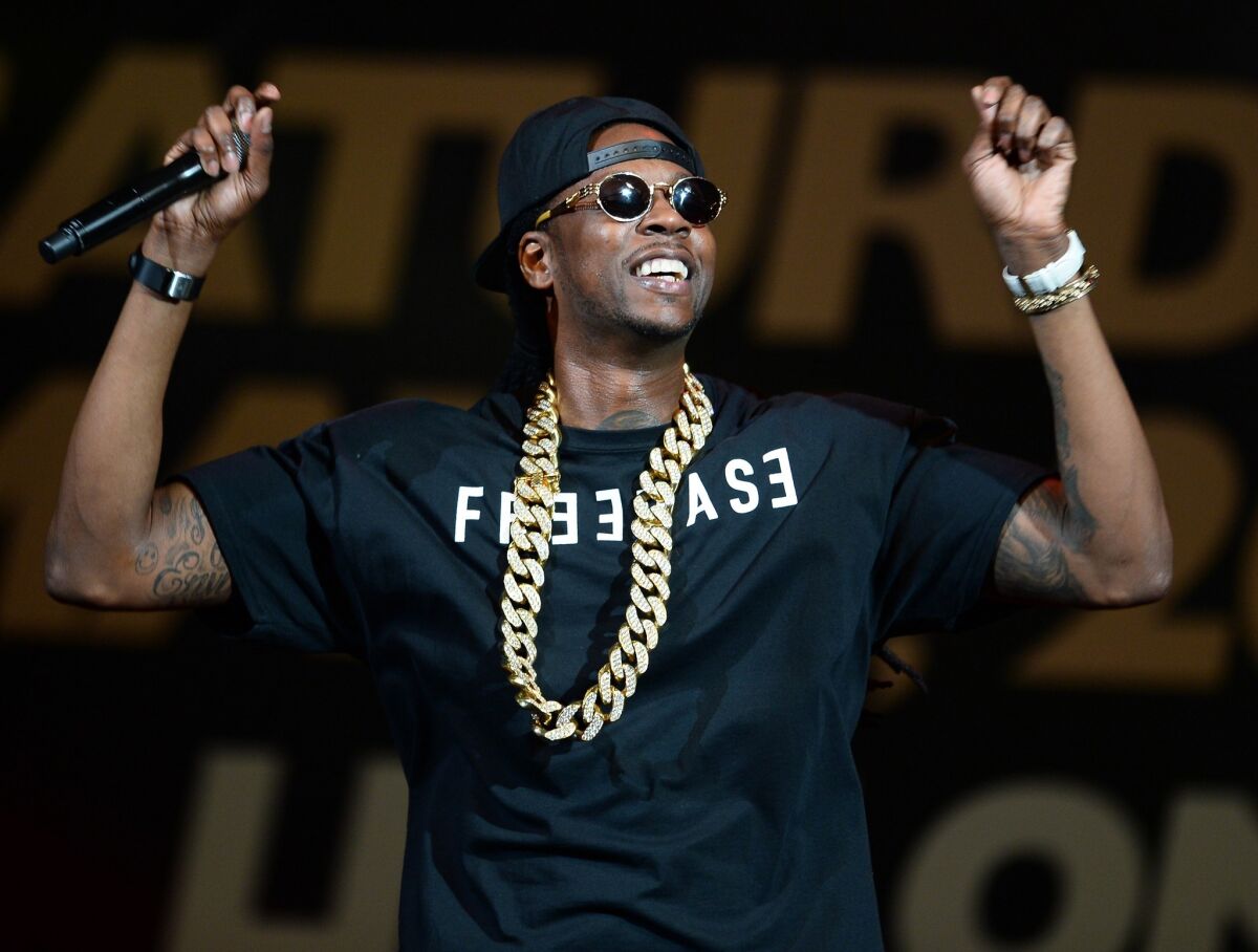 Rapper 2 Chainz performing this month at a weigh-in for a boxing match in Las Vegas.