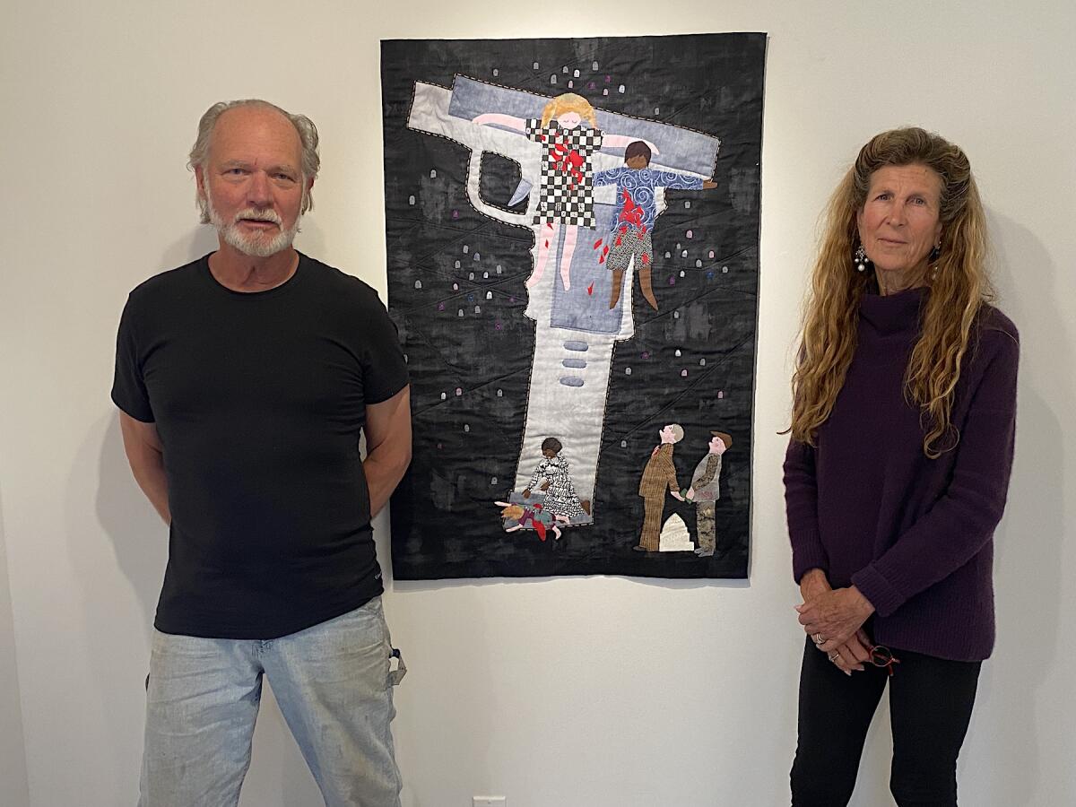 Paul Henry and Ellen Speert pose