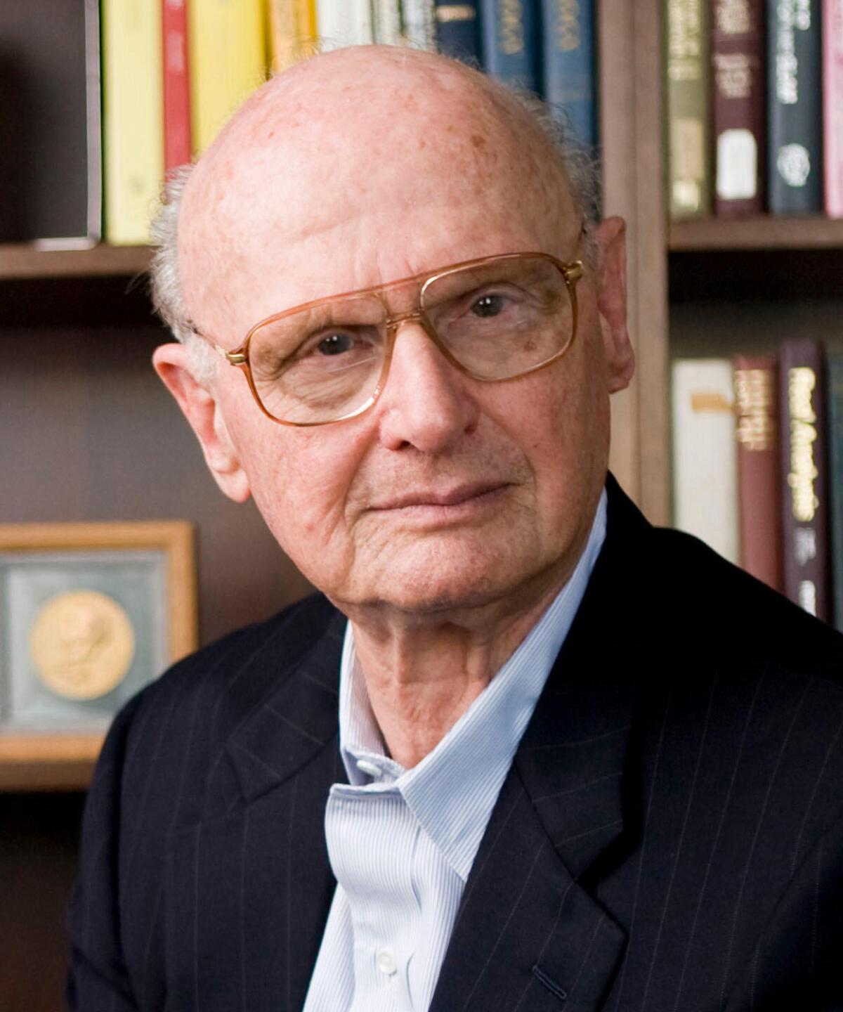 Harry Markowitz shared the 1990 Nobel Prize in economics for his work on portfolio theory. 