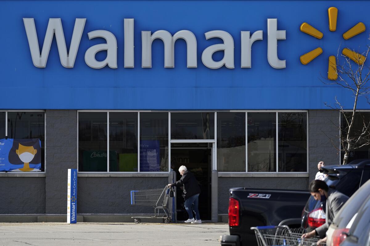 Walmart store in Illinois