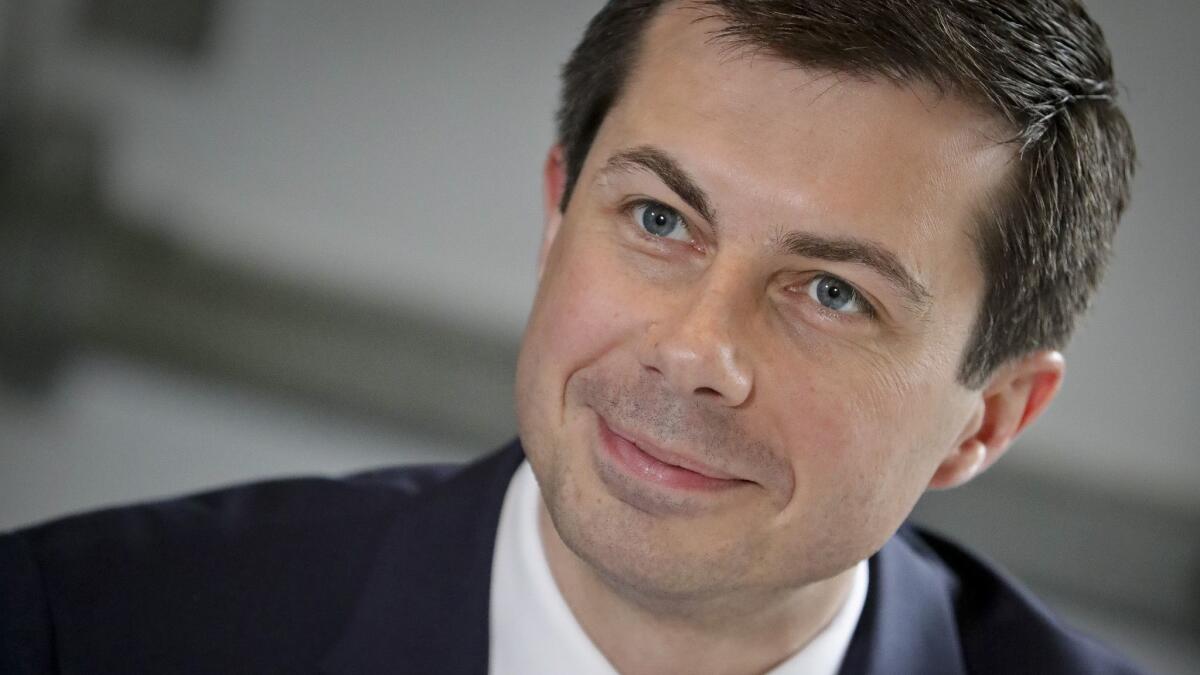 Democratic presidential candidate Pete Buttigieg.