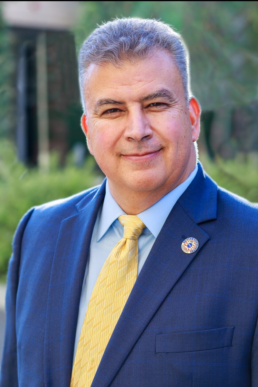 L.A. County sheriff candidates ride 'anyone but Villanueva' wave 7 Matt Rodriguez is running for L.A. County sheriff.